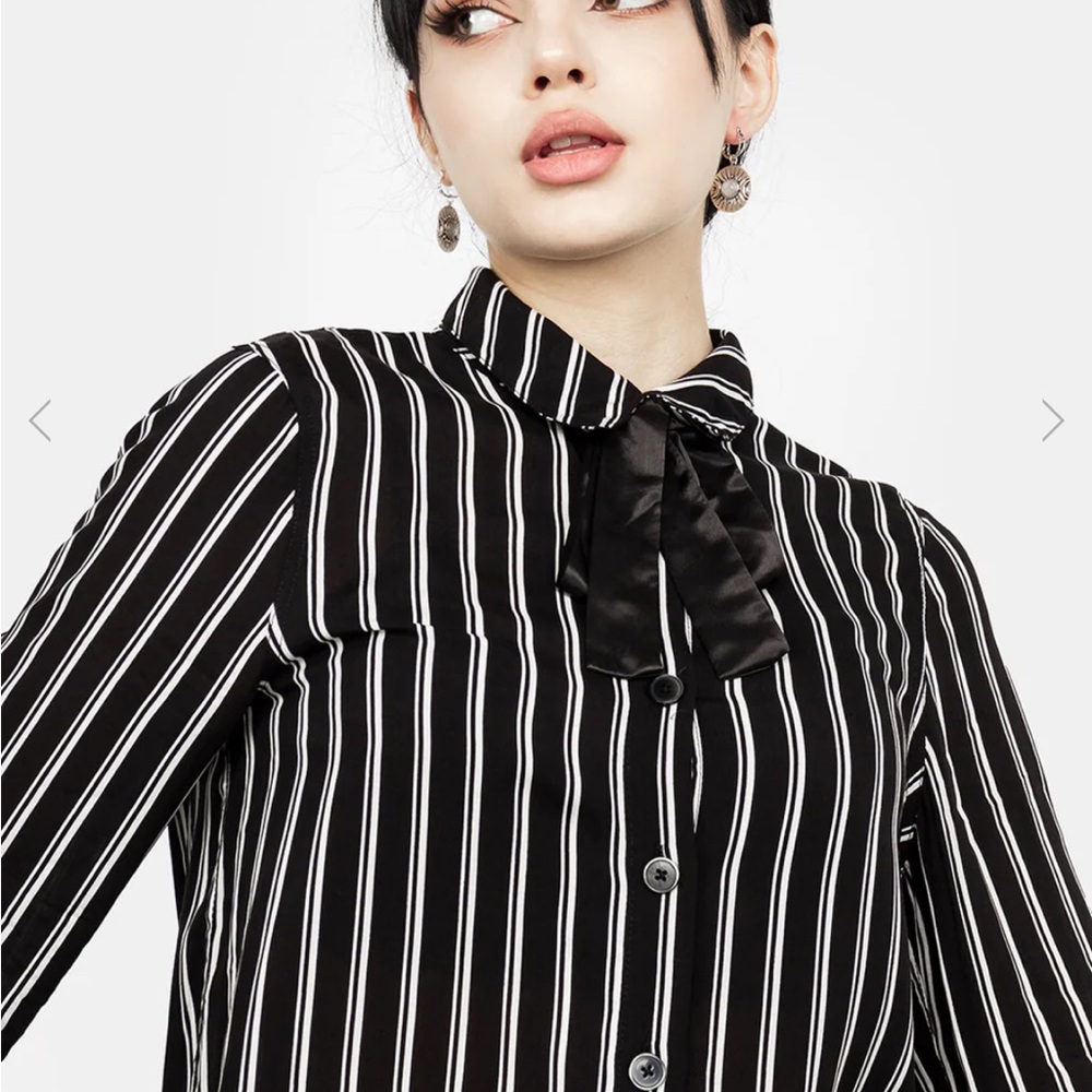 Disturbia Patti Stripe Shirt